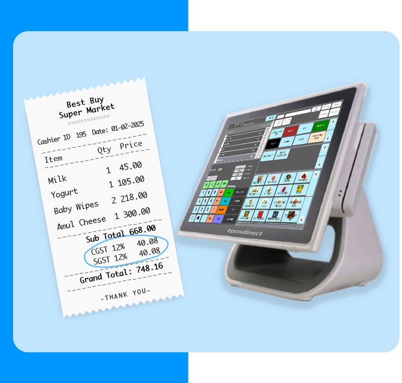 GST-Compliant Billing & Accounting
