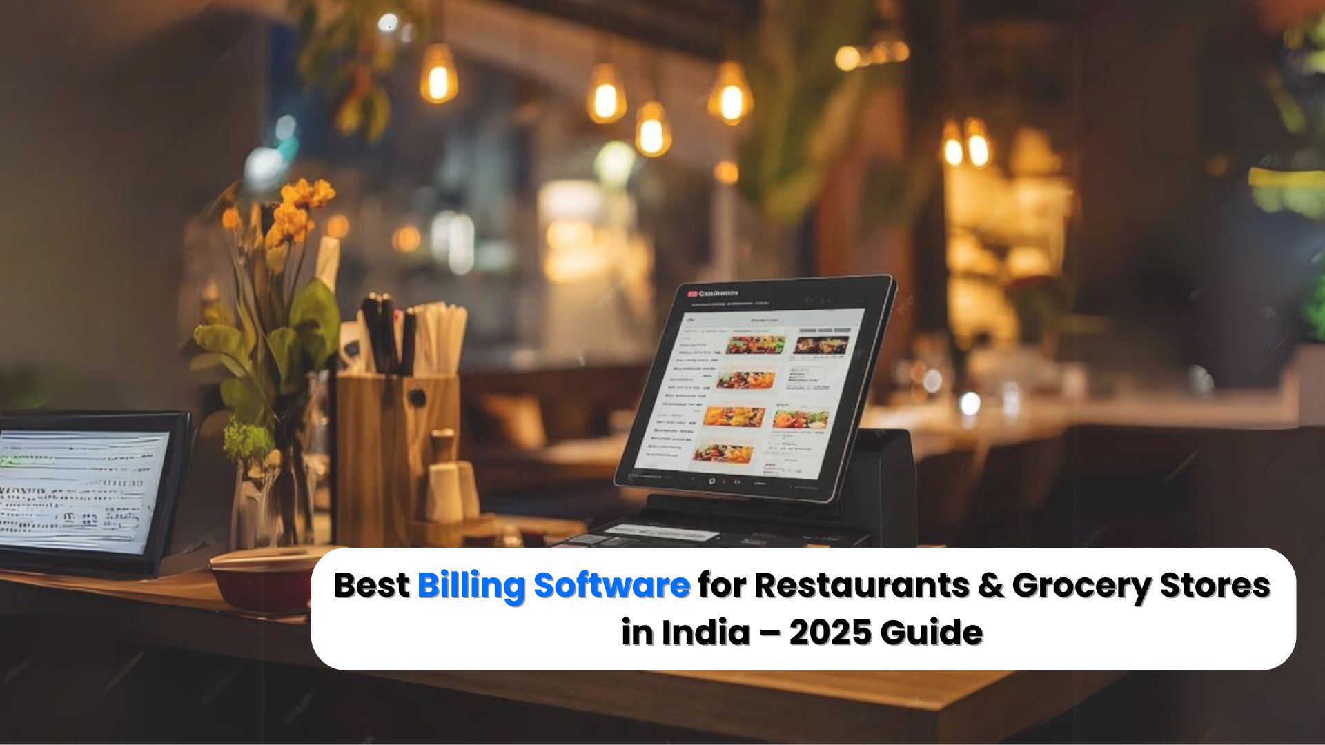 Best Billing Software for Restaurants & Grocery Stores in India – 2025 Guide